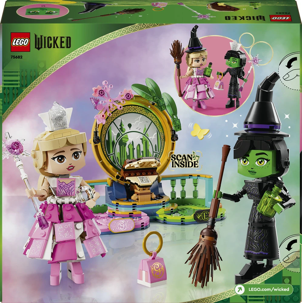 LEGO® Wicked Elphaba ir Glinda figūrėlės (75682)