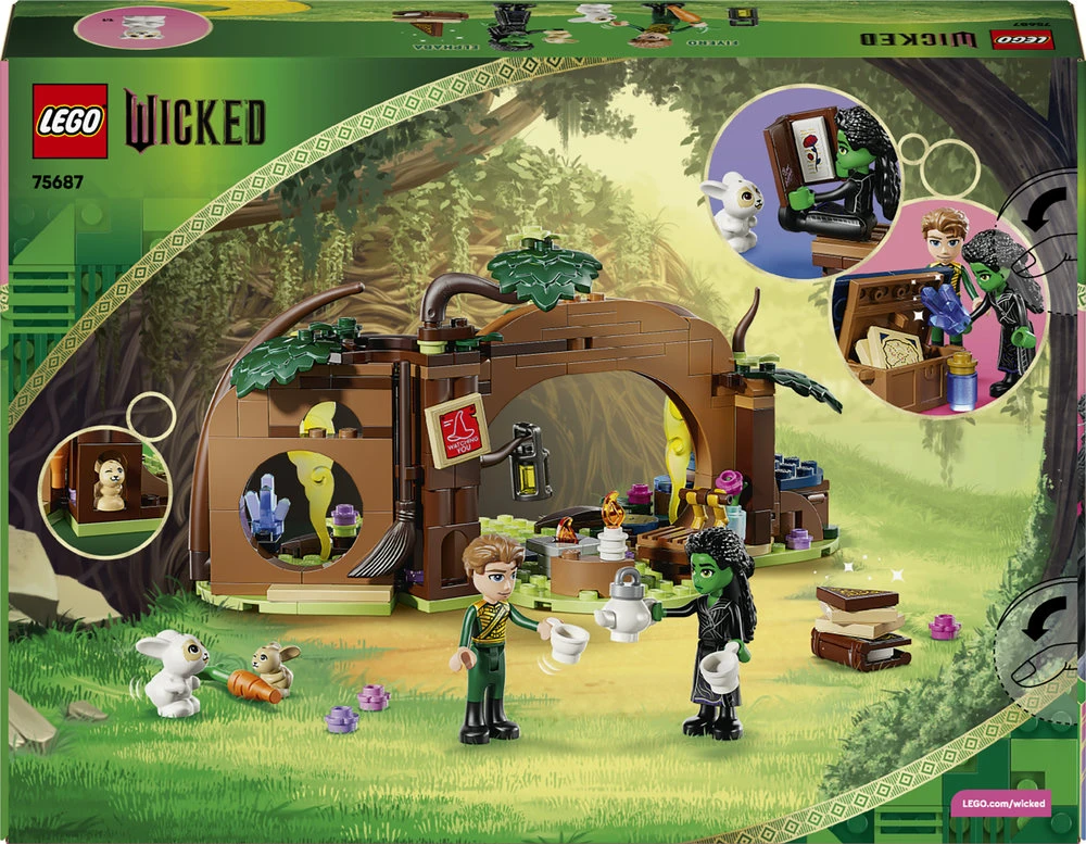 LEGO® Wicked Elphaba slaptavietė Kūrybiškas žaislas 75687