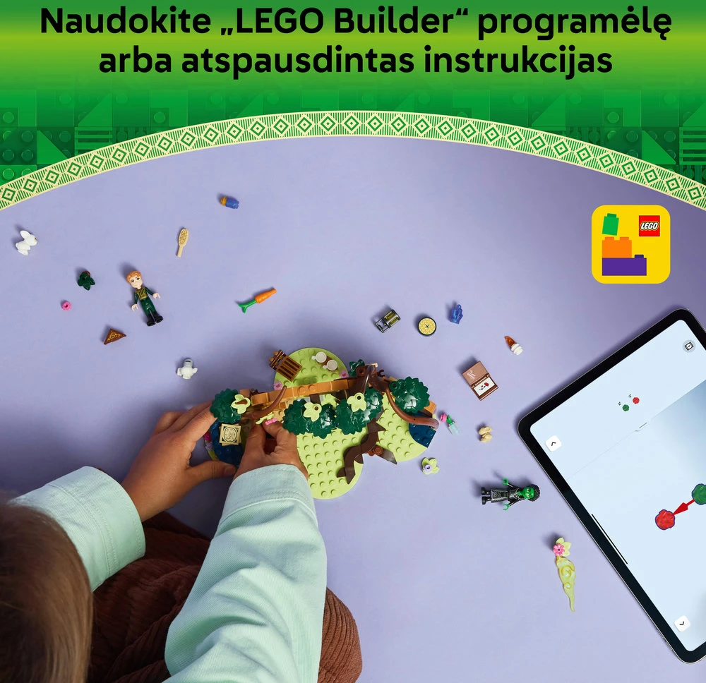 LEGO® Wicked Elphaba slaptavietė Kūrybiškas žaislas 75687
