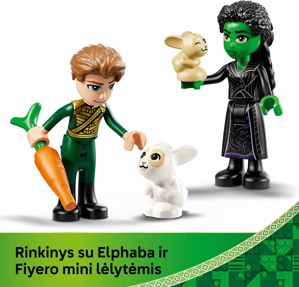 LEGO® Wicked Elphaba slaptavietė Kūrybiškas žaislas 75687