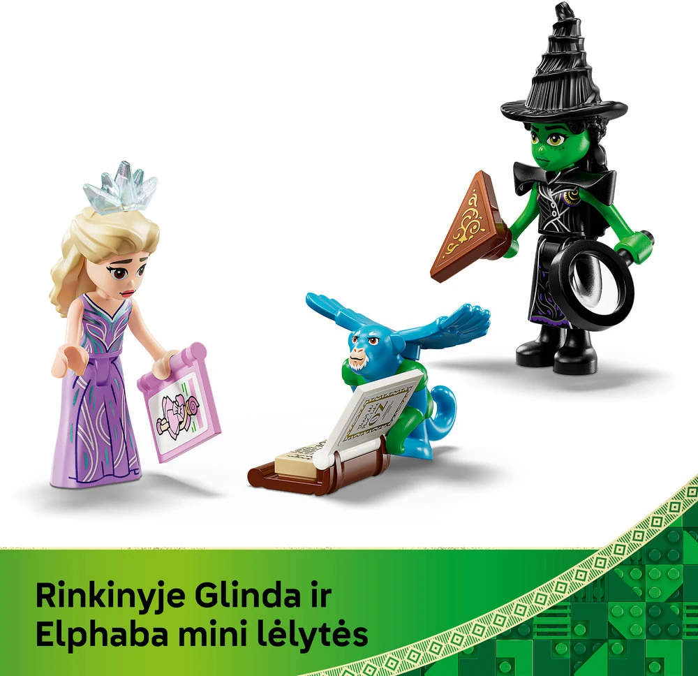 LEGO® Wicked Emerald City ir Kiamo Ko pilis Žaislas 75689