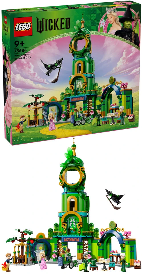 LEGO® Wicked Sveiki atvykę į Emerald City (75684)