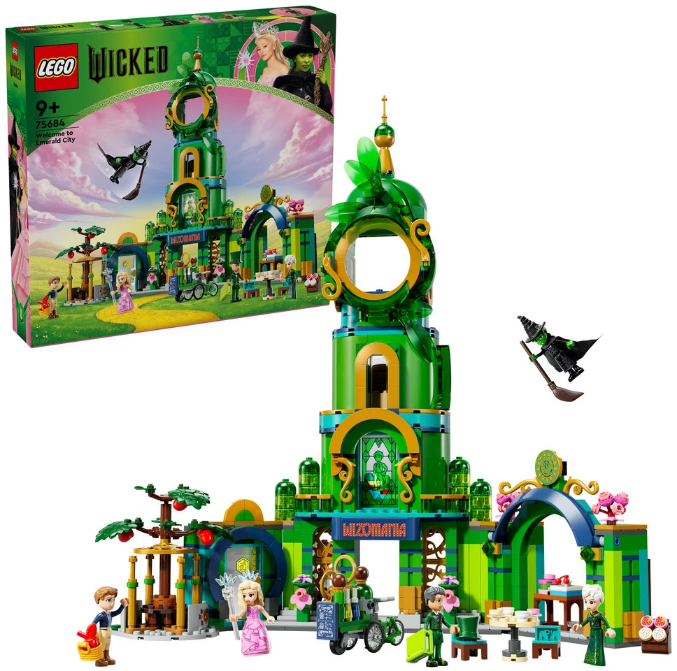 LEGO® Wicked Sveiki atvykę į Emerald City (75684)