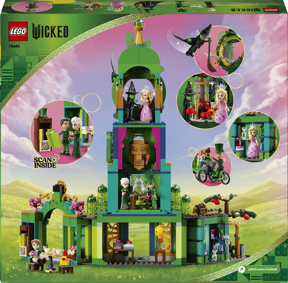 LEGO® Wicked Sveiki atvykę į Emerald City (75684)