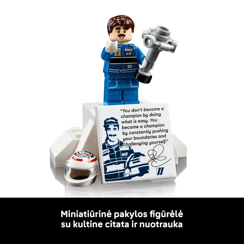 LEGO® Icons Williams Racing FW14B ir Nigel Mansell (10353)