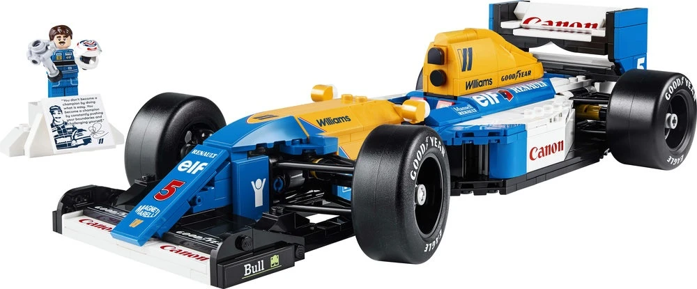 LEGO® Icons Williams Racing FW14B ir Nigel Mansell (10353)