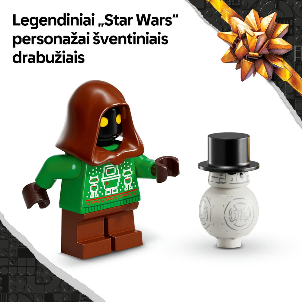 LEGO® Žvaigždžių karų 2025 metų advento kalendorius (75418)