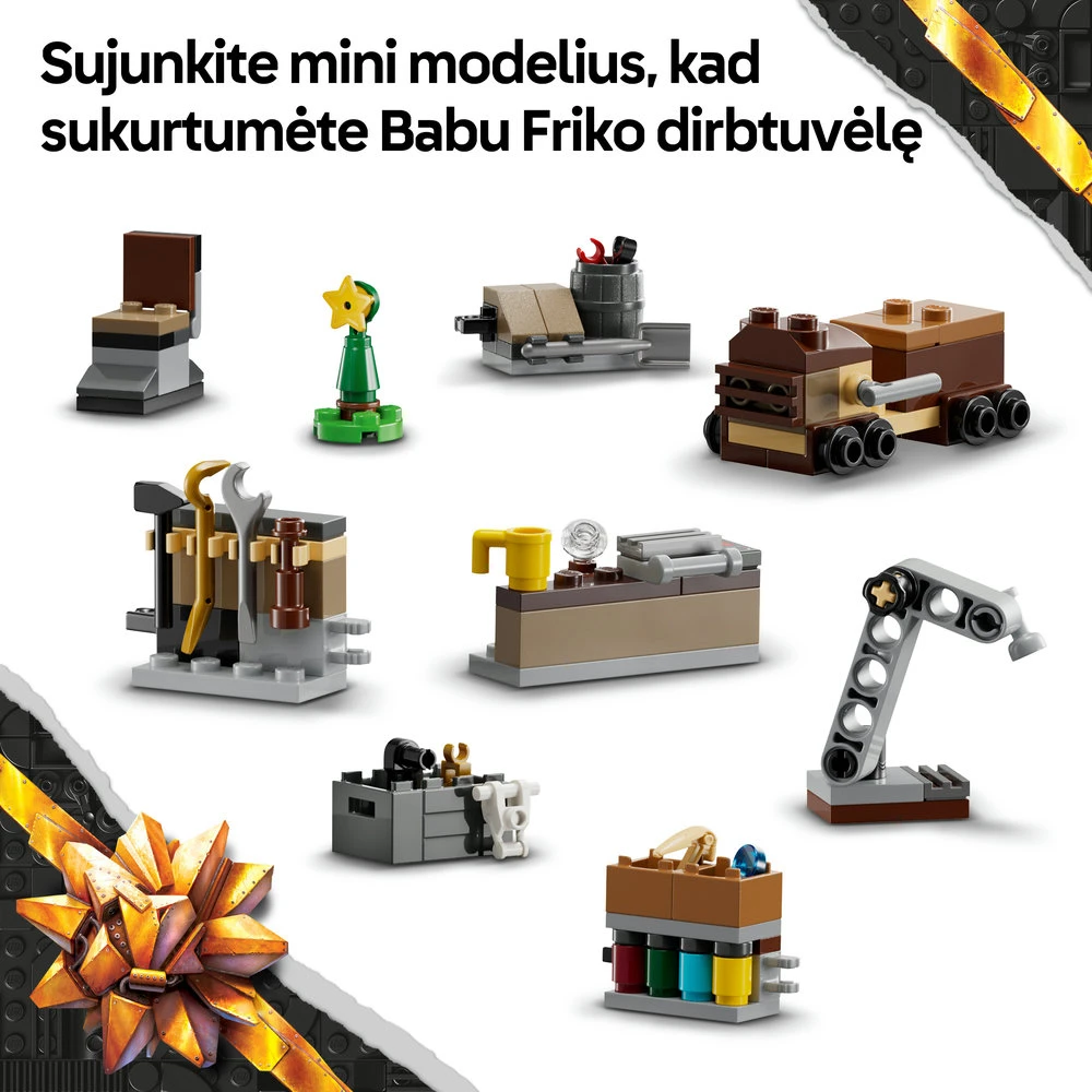 LEGO® Žvaigždžių karų 2025 metų advento kalendorius (75418)