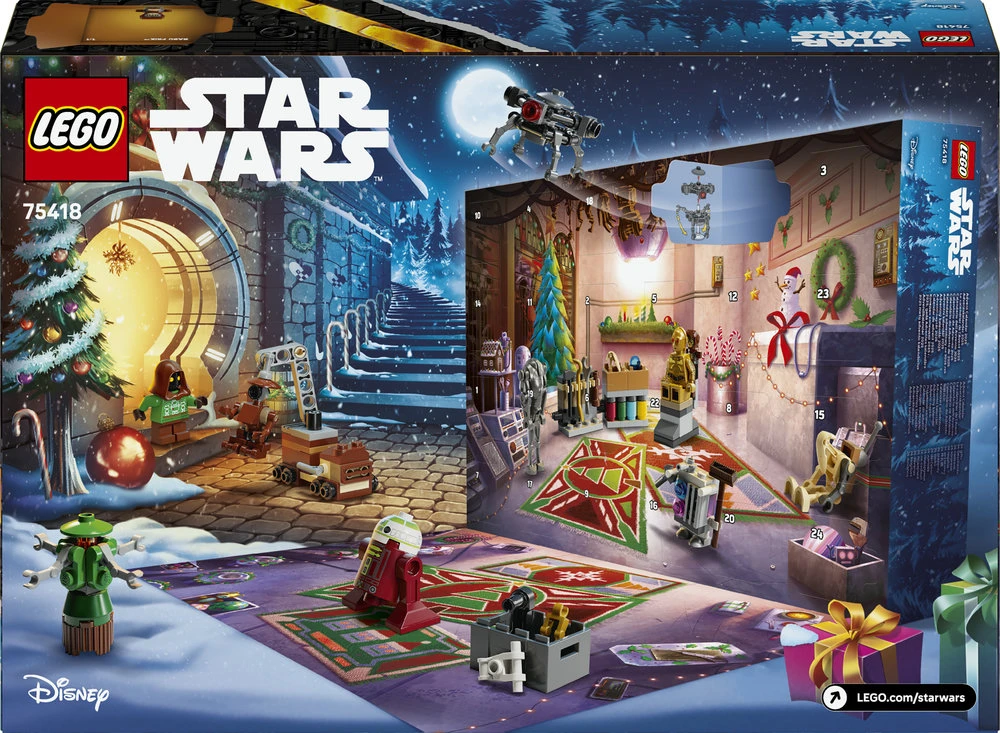 LEGO® Žvaigždžių karų 2025 metų advento kalendorius (75418)