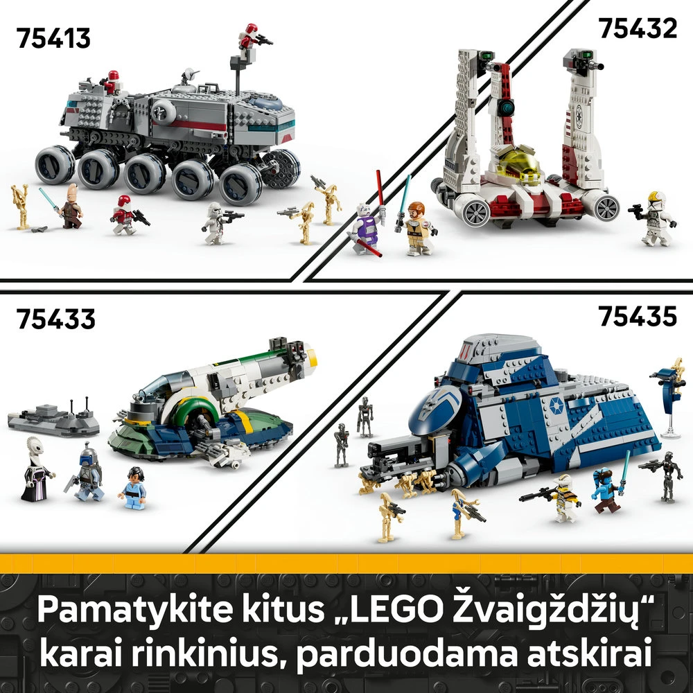 LEGO® Star Wars 327 pagrindinio korpuso klonų karių kovos rinkinys (75431)