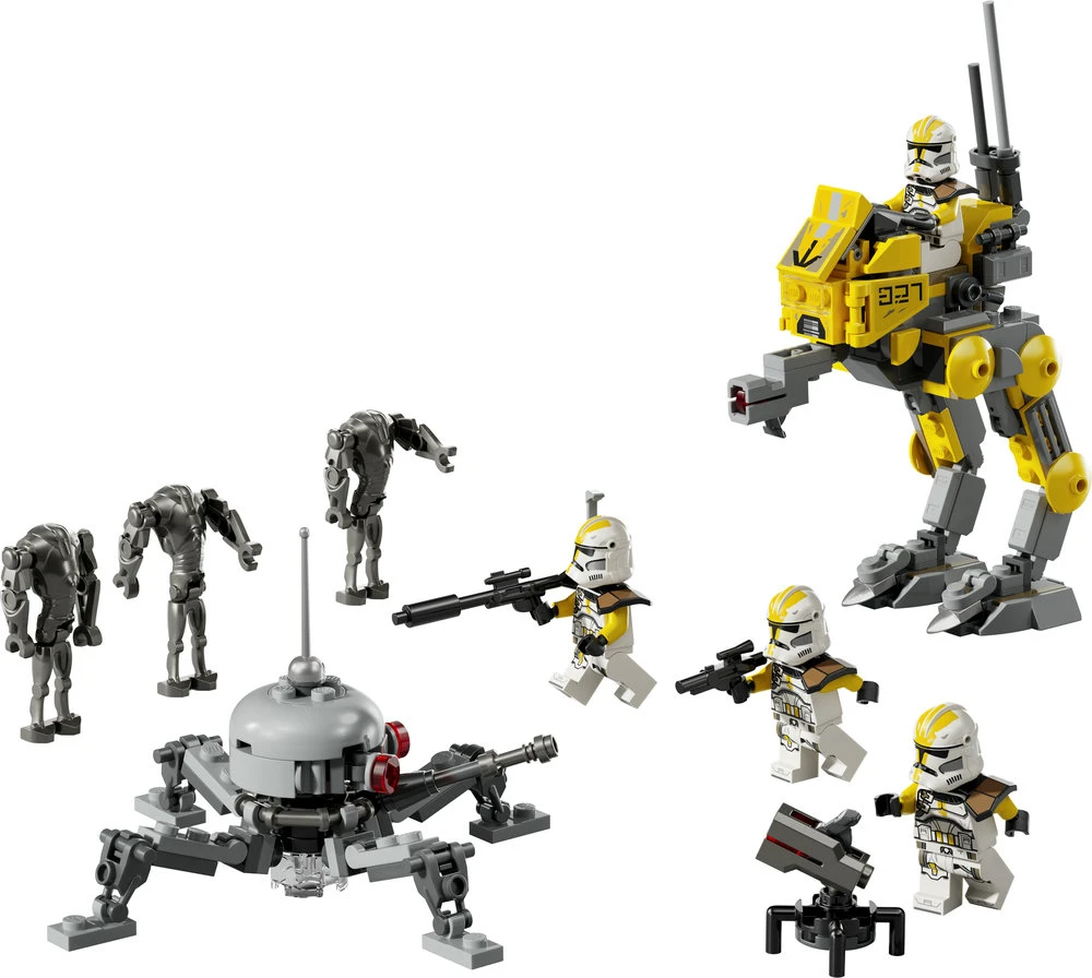 LEGO® Star Wars 327 pagrindinio korpuso klonų karių kovos rinkinys (75431)