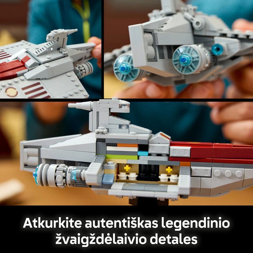LEGO® Žvaigždžių karų Acclamator klasės atakos erdvėlaivis 75404