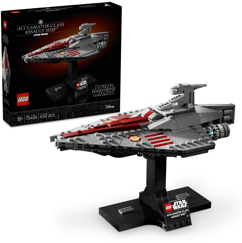 LEGO® Žvaigždžių karų Acclamator klasės atakos erdvėlaivis 75404