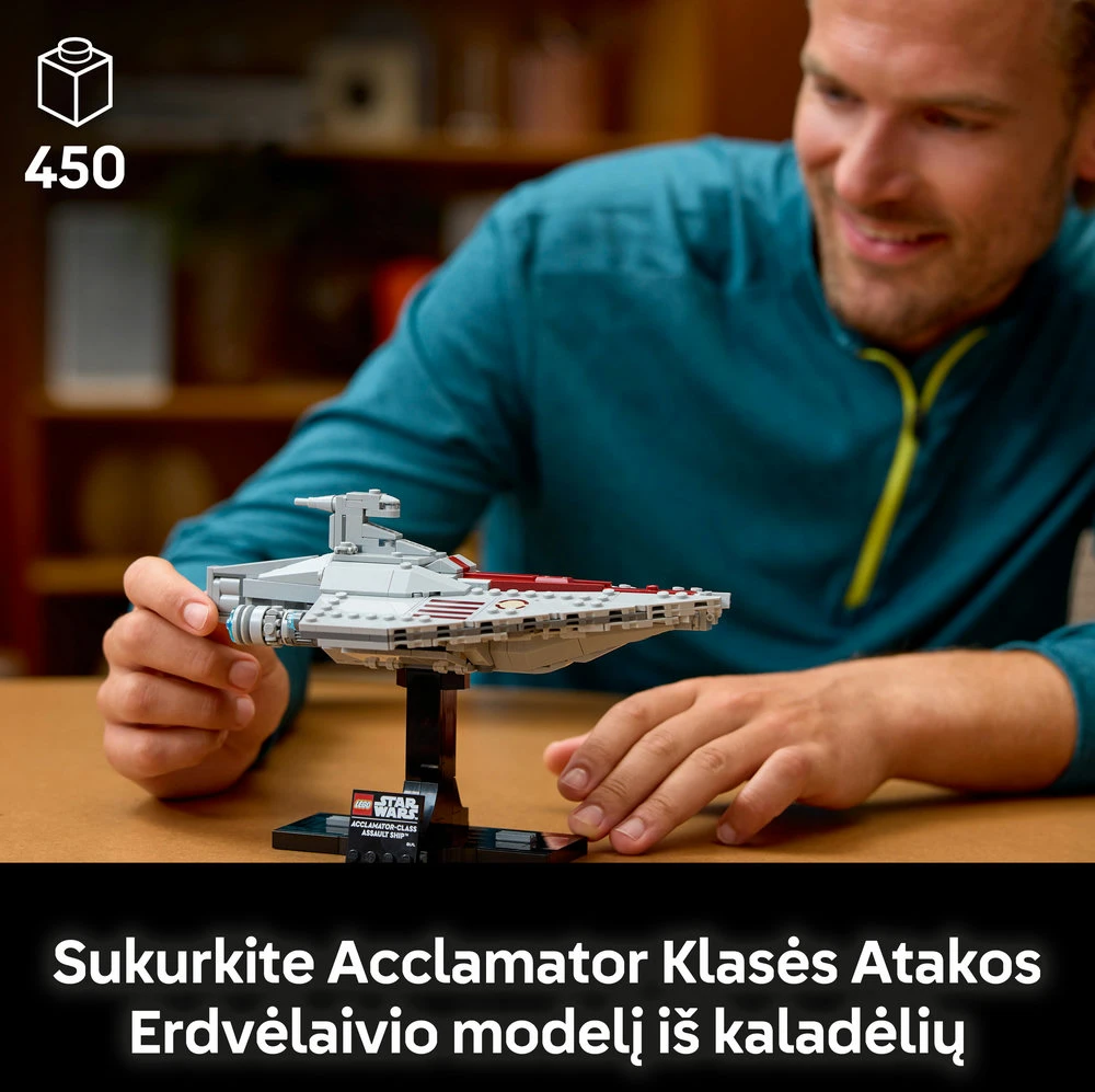 LEGO® Žvaigždžių karų Acclamator klasės atakos erdvėlaivis 75404