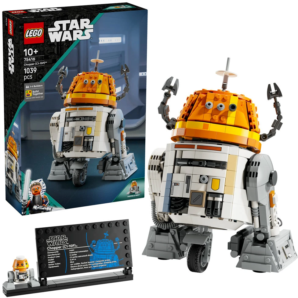 LEGO® Star Wars Astromechaninis droidas Čioperis (C1-10P) (75416)