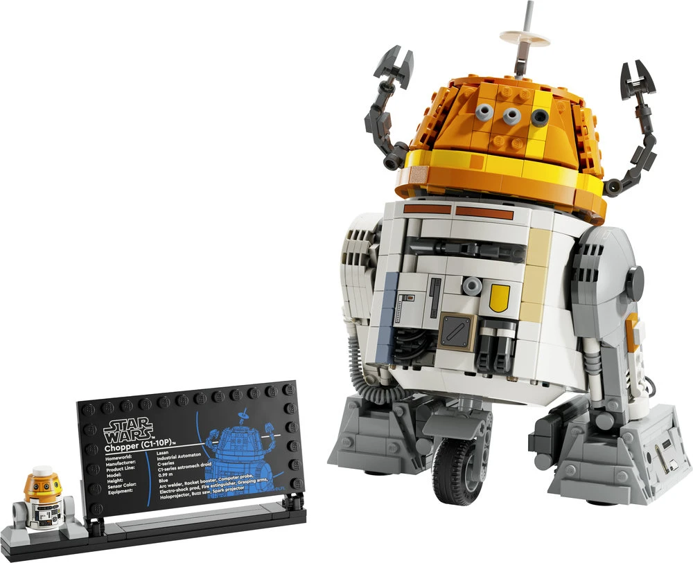 LEGO® Star Wars Astromechaninis droidas Čioperis (C1-10P) (75416)