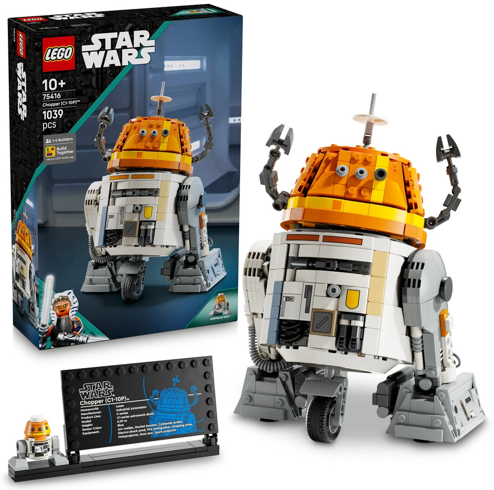 LEGO® Star Wars Astromechaninis droidas Čioperis (C1-10P) (75416)