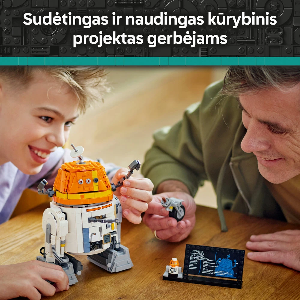 LEGO® Star Wars Astromechaninis droidas Čioperis (C1-10P) (75416)
