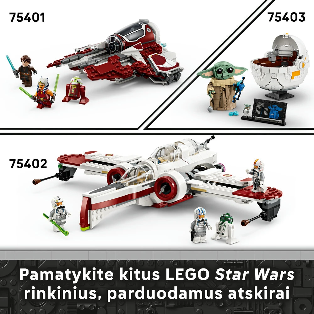 LEGO® Žvaigždžių karų: Andoro sukilėlių kovos erdvėlaivis U-Wing 75399