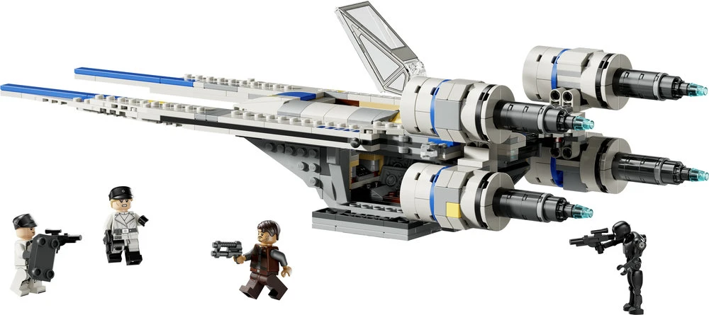 LEGO® Žvaigždžių karų: Andoro sukilėlių kovos erdvėlaivis U-Wing 75399
