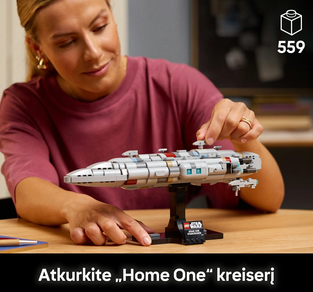 LEGO® Žvaigždžių karų „Home One“ kreiseris, modelis 75405