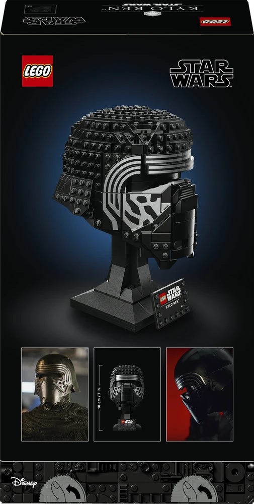 LEGO® Žvaigždžių karų Kailo Reno šalmas, modelis 75415
