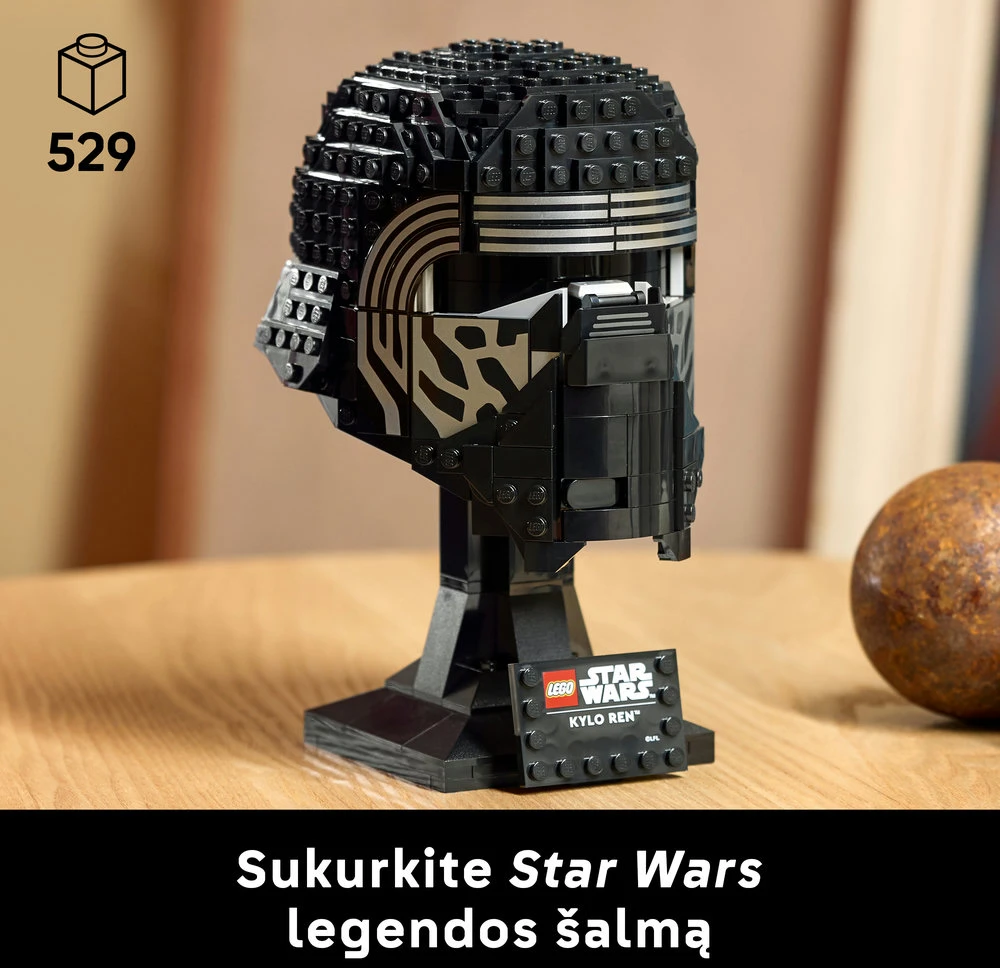 LEGO® Žvaigždžių karų Kailo Reno šalmas, modelis 75415