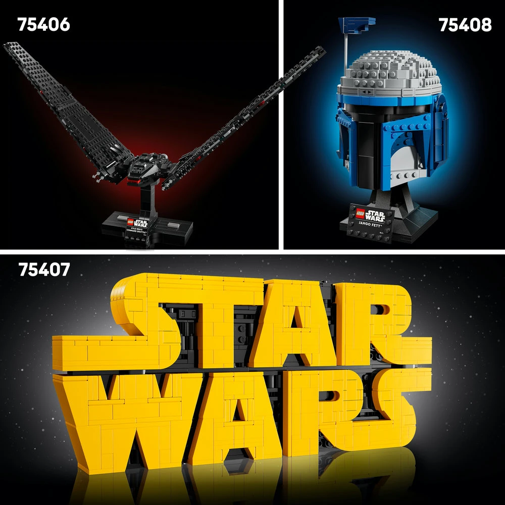 LEGO® Žvaigždžių karų Kailo Reno šalmas, modelis 75415