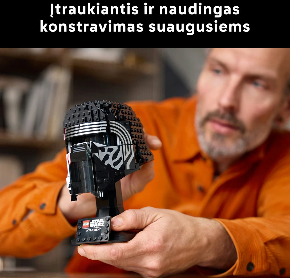 LEGO® Žvaigždžių karų Kailo Reno šalmas, modelis 75415