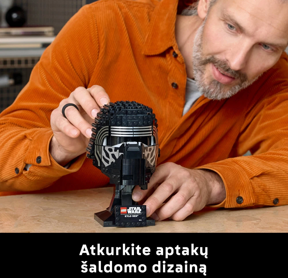 LEGO® Žvaigždžių karų Kailo Reno šalmas, modelis 75415