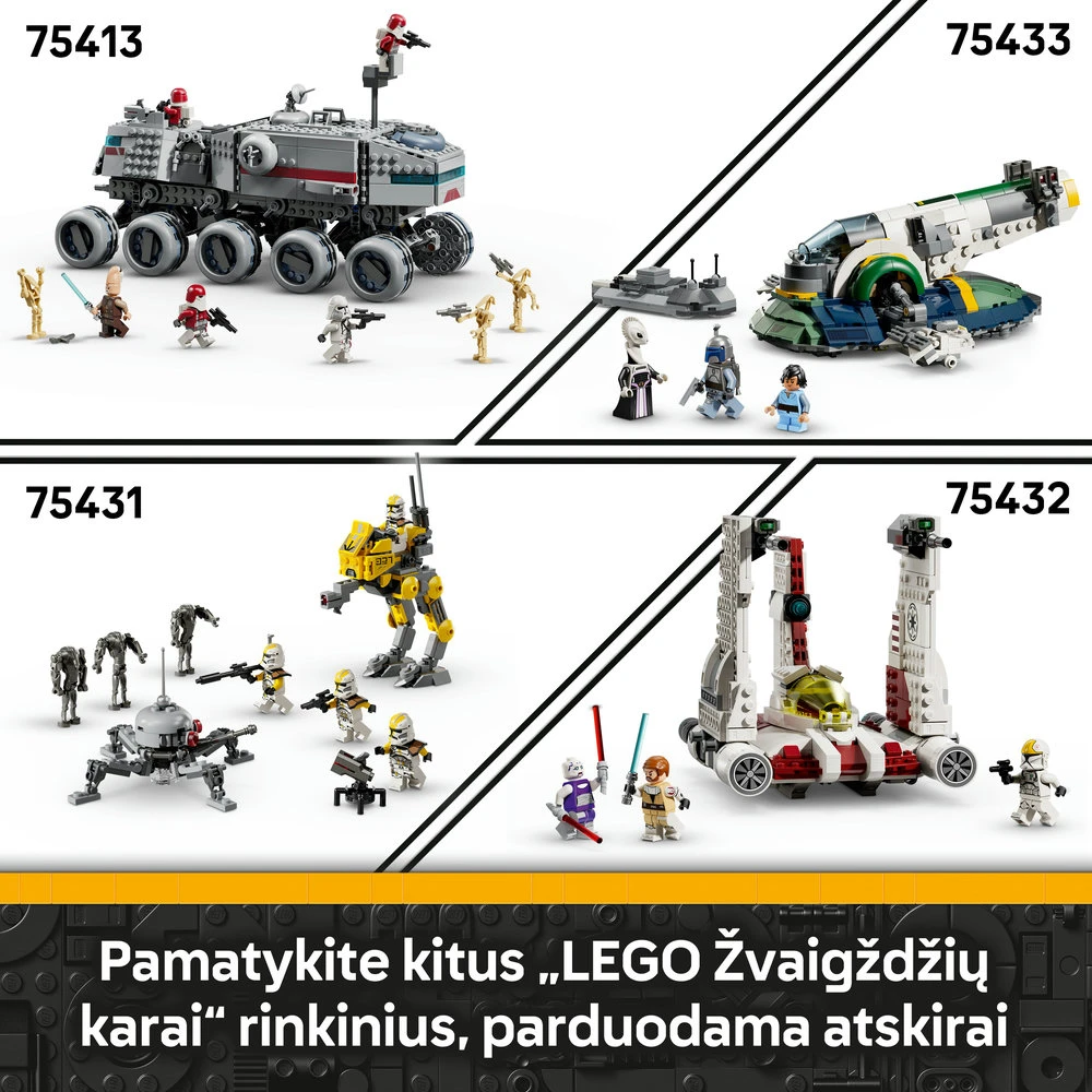 LEGO® Star Wars Felucia mūšio separatistų MTT™ (75435)