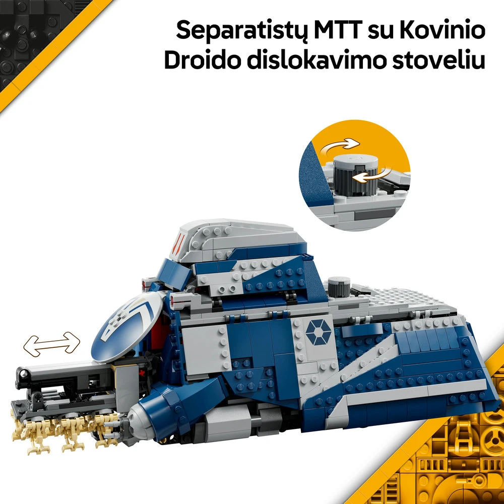 LEGO® Star Wars Felucia mūšio separatistų MTT™ (75435)