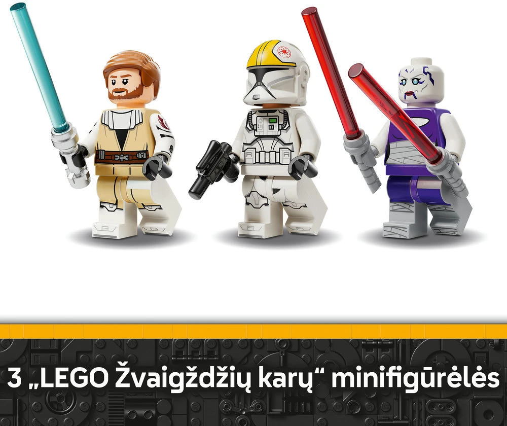 LEGO® Žvaigždžių karų: klonų karų „V-19 Torrent“ kovos erdvėlaivis 75432
