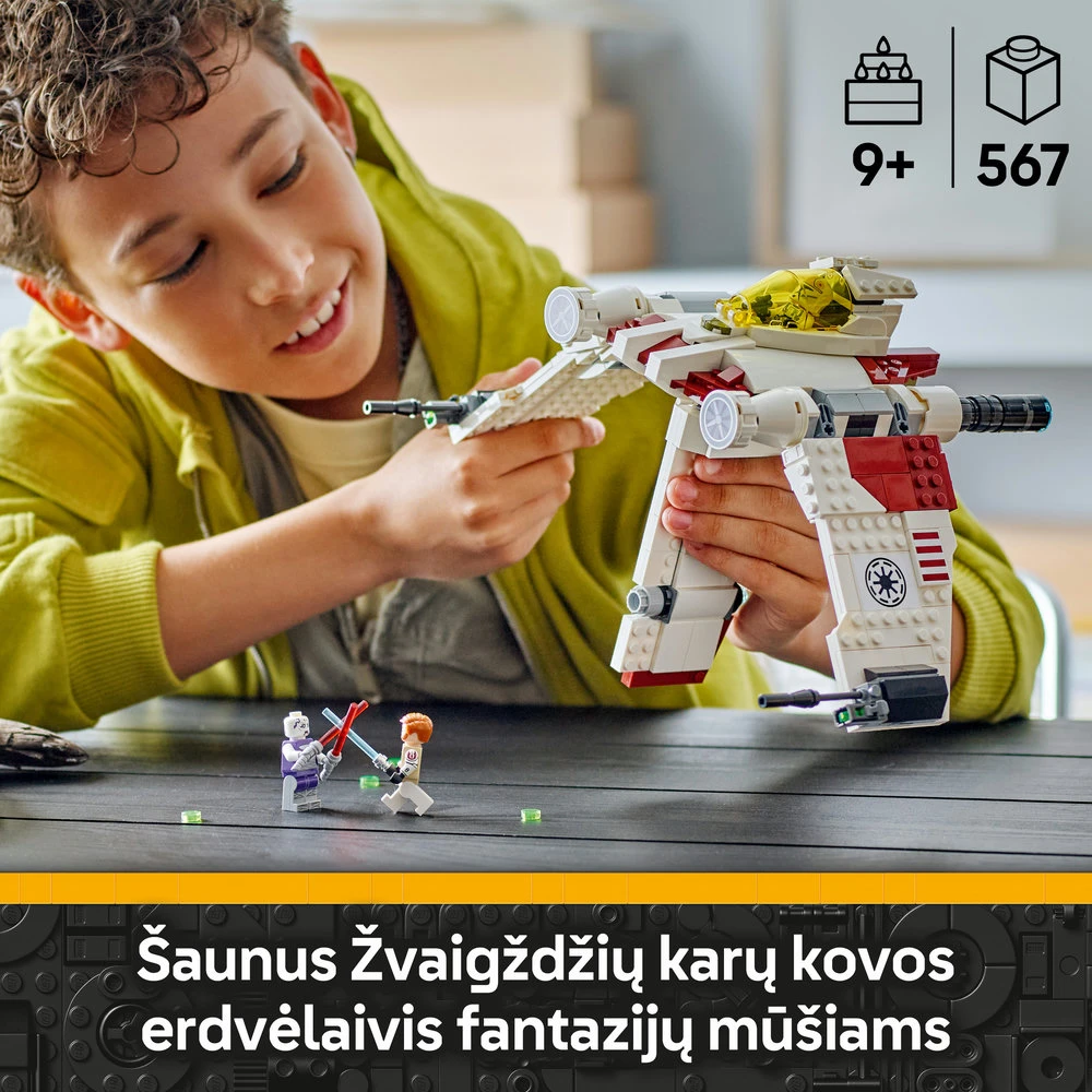 LEGO® Žvaigždžių karų: klonų karų „V-19 Torrent“ kovos erdvėlaivis 75432