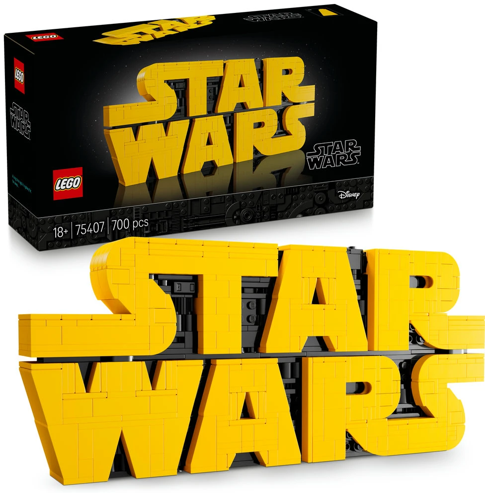 LEGO® Žvaigždžių karų konstruojamas Star Wars™ logotipas 75407