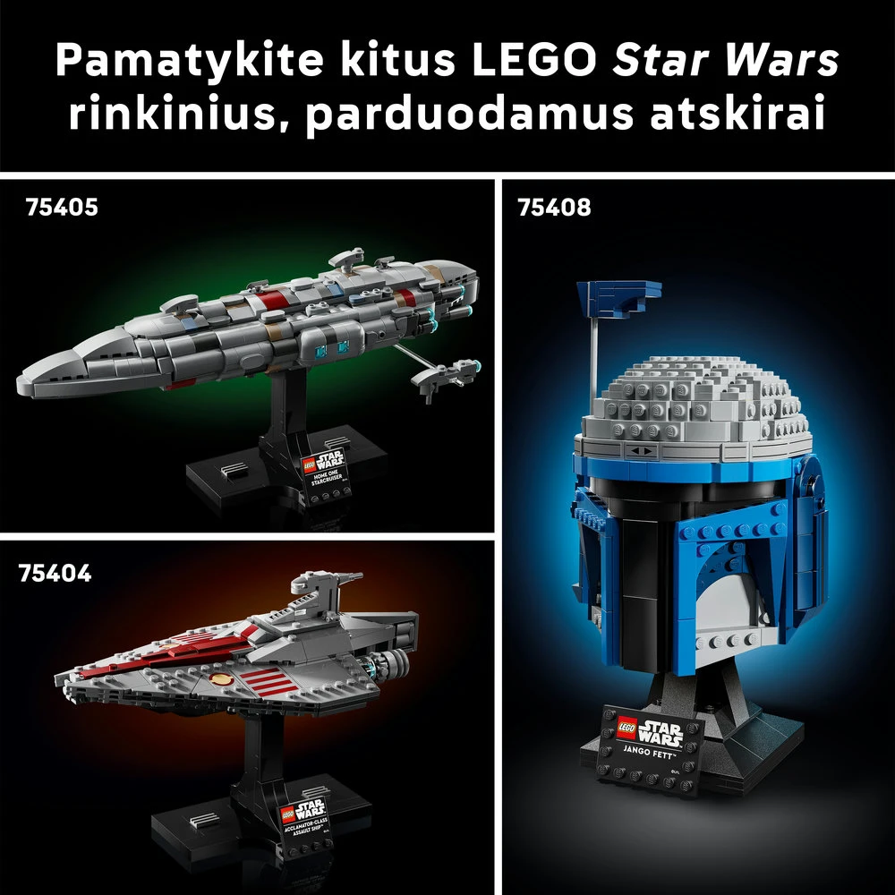 LEGO® Žvaigždžių karų konstruojamas Star Wars™ logotipas 75407