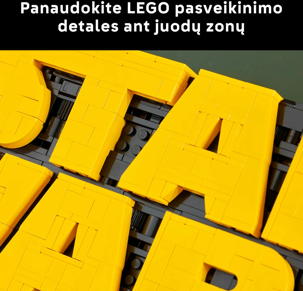LEGO® Žvaigždžių karų konstruojamas Star Wars™ logotipas 75407