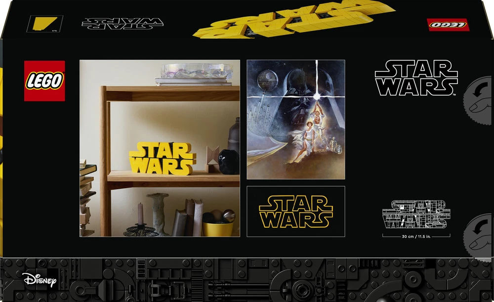 LEGO® Žvaigždžių karų konstruojamas Star Wars™ logotipas 75407