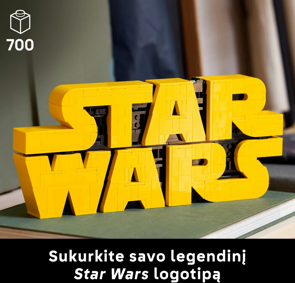 LEGO® Žvaigždžių karų konstruojamas Star Wars™ logotipas 75407