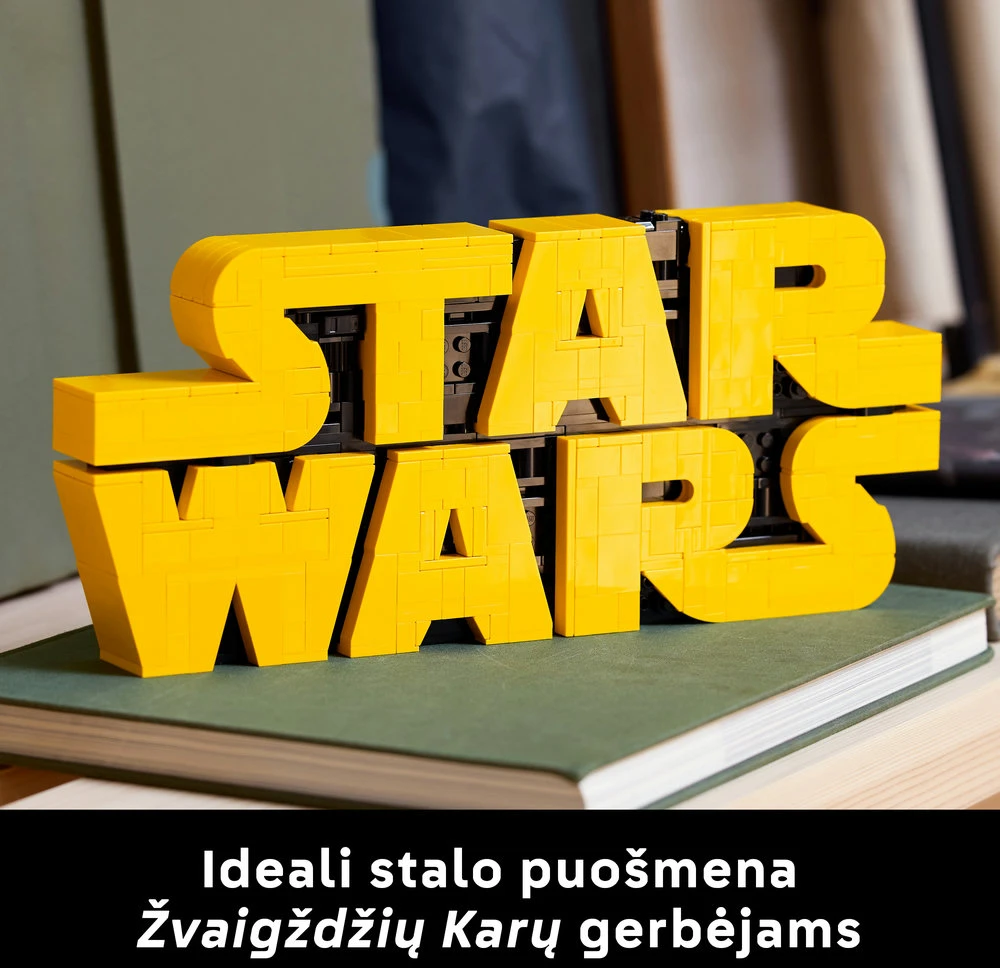 LEGO® Žvaigždžių karų konstruojamas Star Wars™ logotipas 75407