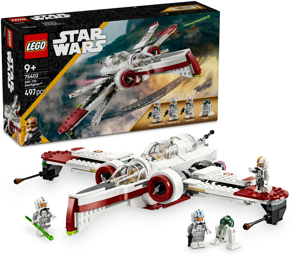LEGO® Star Wars Kovos erdvėlaivis ARC-170 (75402)