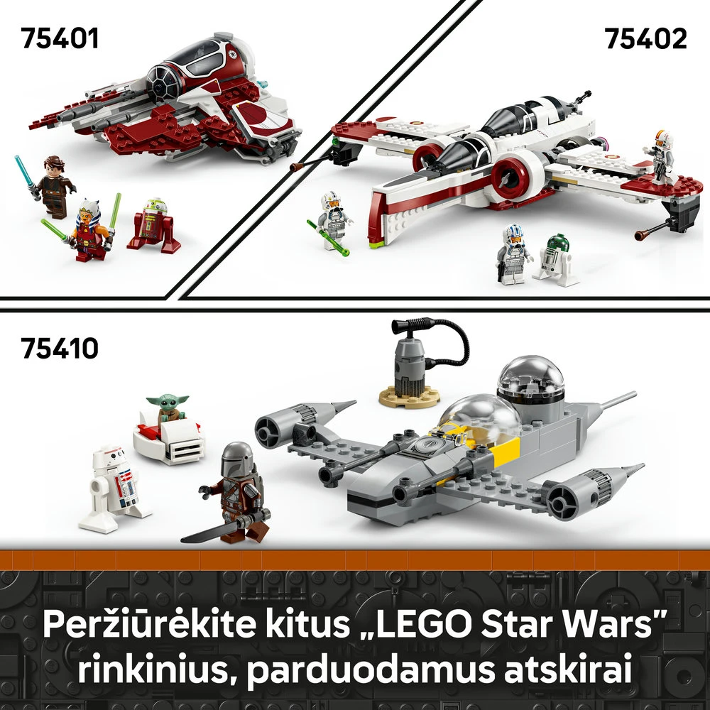 LEGO® Star Wars™ Grogu su skraidančiu vežimėliu (75403)