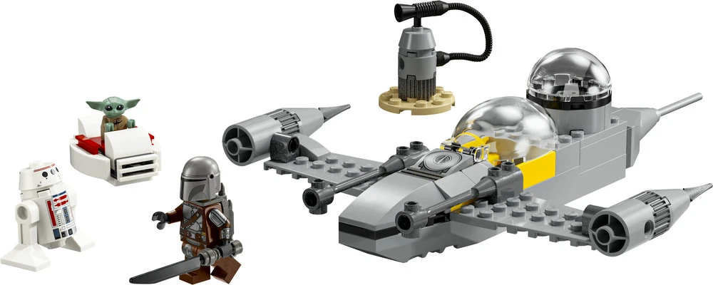 LEGO® Star Wars Mando ir Grogu kovos erdvėlaivis N-1 (75410)