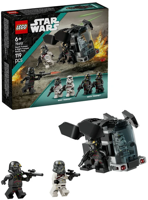 LEGO® Star Wars Mirties kario ir nakties kario kovos pakuotė (75412)