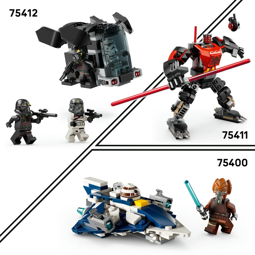 LEGO® Star Wars Mirties kario ir nakties kario kovos pakuotė (75412)