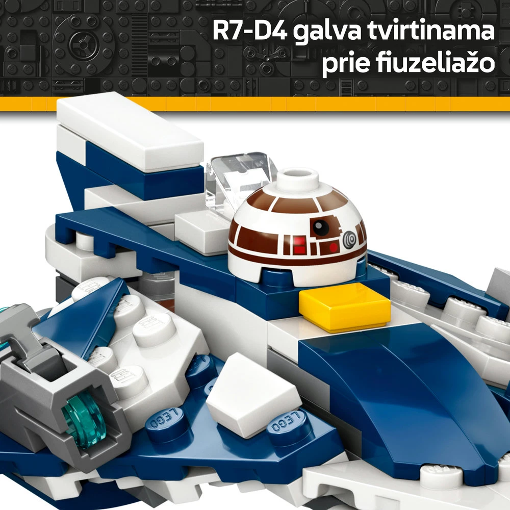 LEGO® Žvaigždžių karų Plo Kuno džedajų erdvėlaivio mažasis kovotojas 75400
