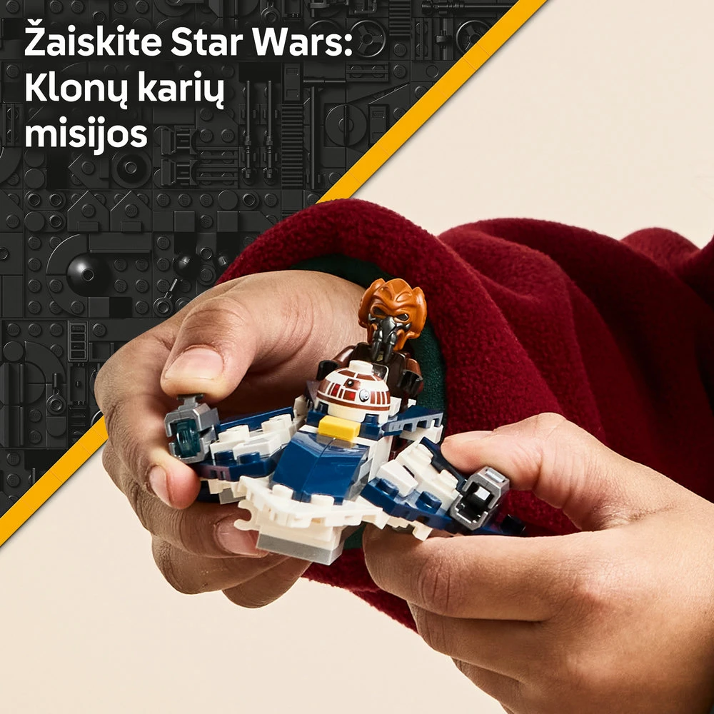 LEGO® Žvaigždžių karų Plo Kuno džedajų erdvėlaivio mažasis kovotojas 75400
