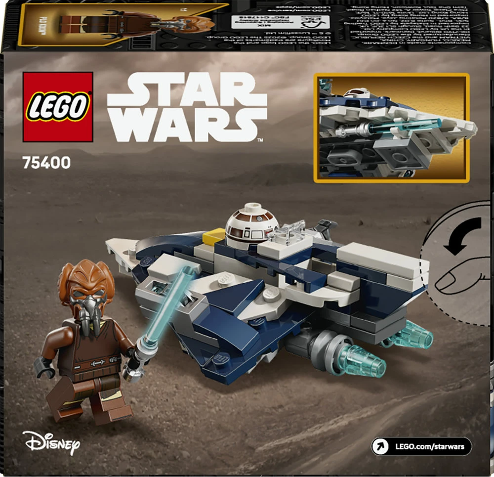 LEGO® Žvaigždžių karų Plo Kuno džedajų erdvėlaivio mažasis kovotojas 75400