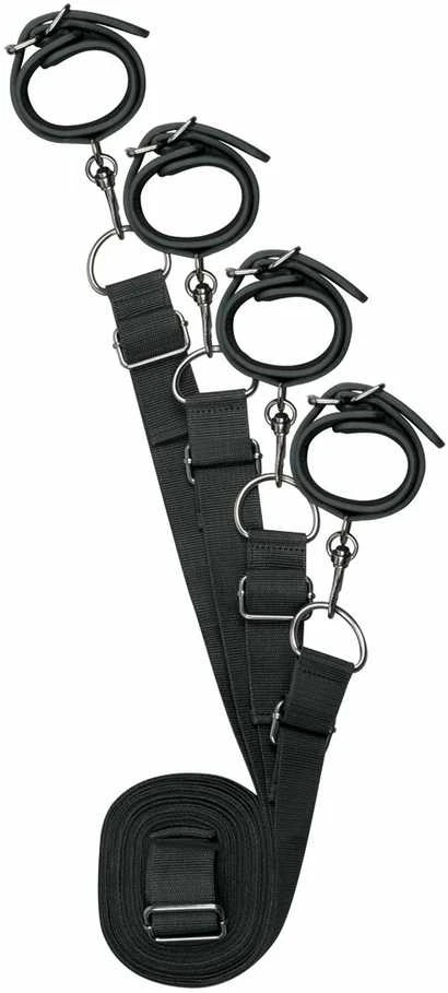Easytoys Bdsm fiksuoto diržo rinkinys lovos suvaržymui