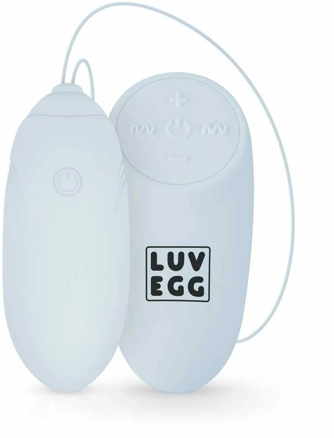 Luv Egg Egg stimuliatorius moterims makšties seksui, 12 režimų
